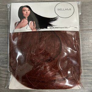 Bellami Faux Wrap Ponytail Extension Vibrant Red